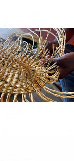 Elephant Grass Fan: Foliding Fan