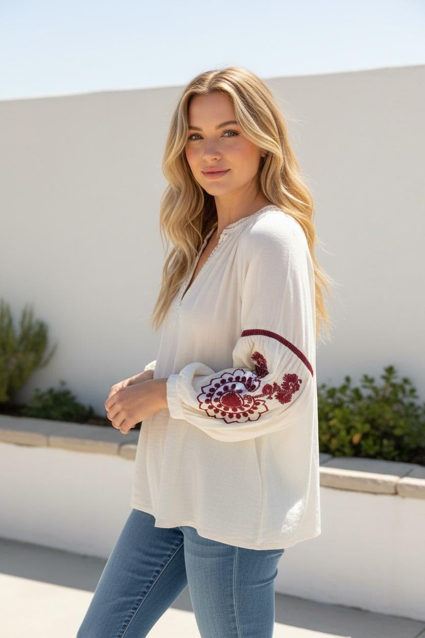 Misha boho blouse