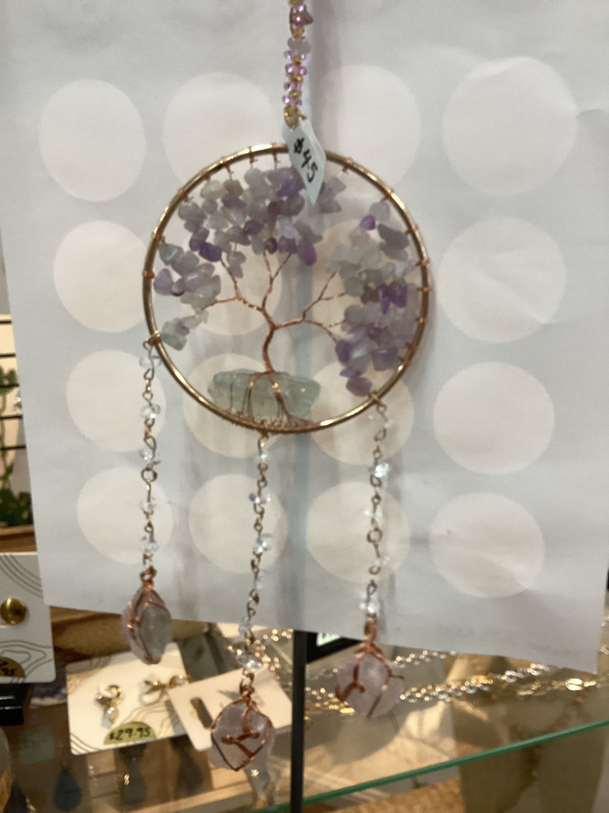 45~ Crystal hangers