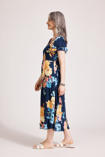 Parisio button down Midi dress