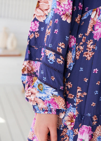 Eve Midi Jaase dress- wild whim