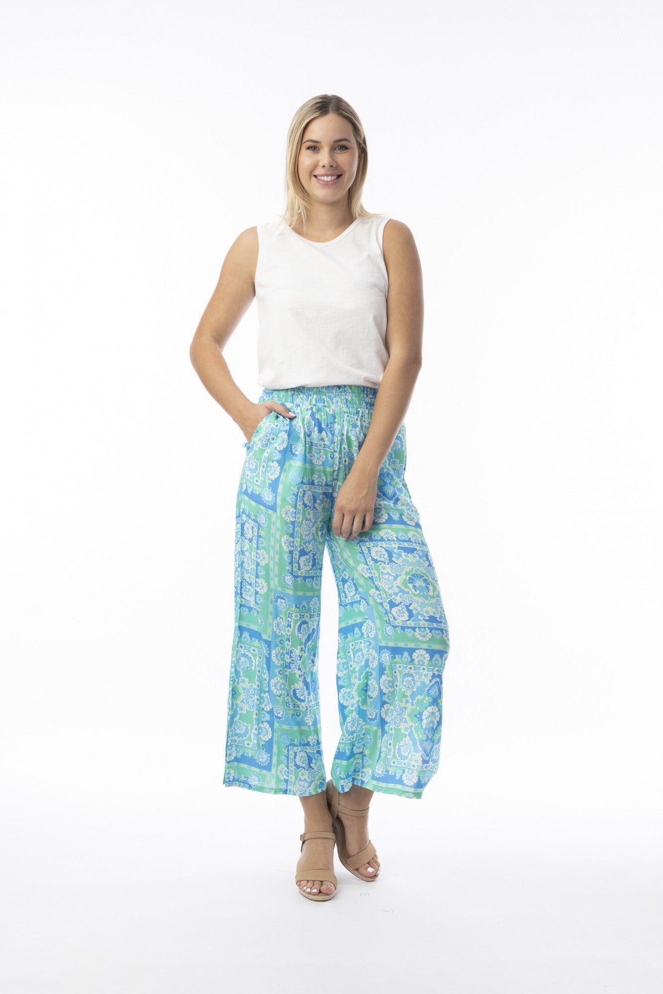Montevideo Aqua pant