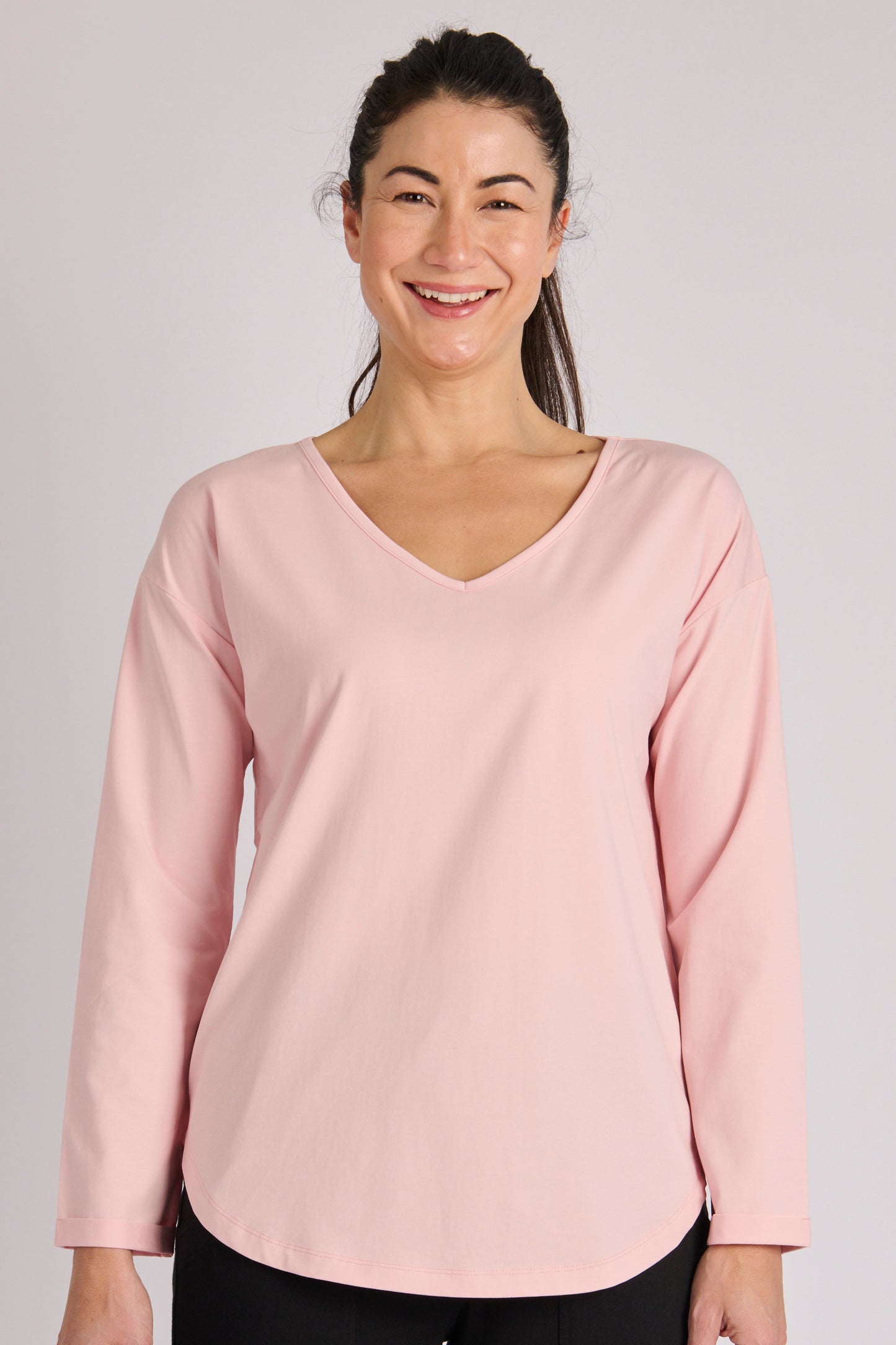 Cuff long sleeve tee