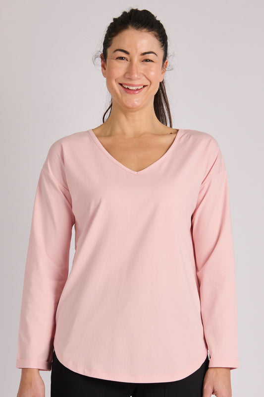 Cuff long sleeve tee