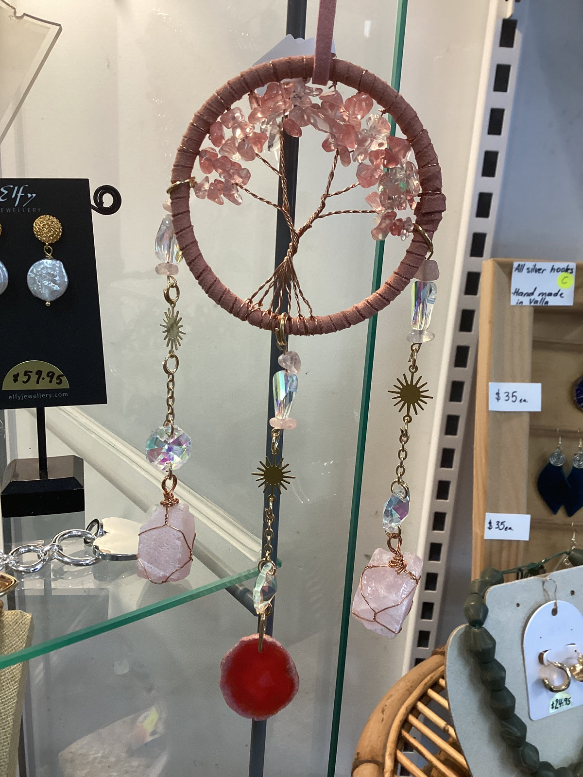 45~ Crystal hangers