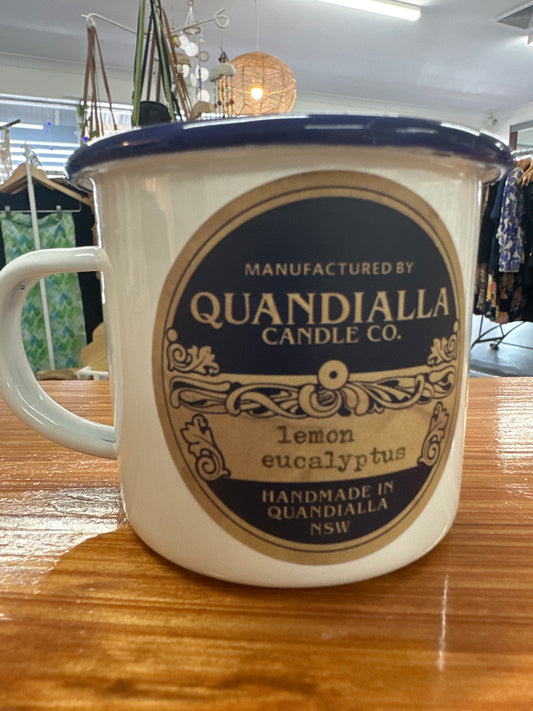 Quandi Ceramic mug candle