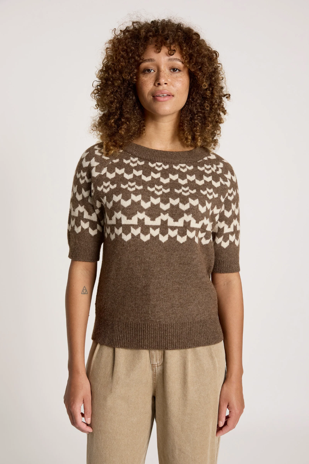 Maasai knit top