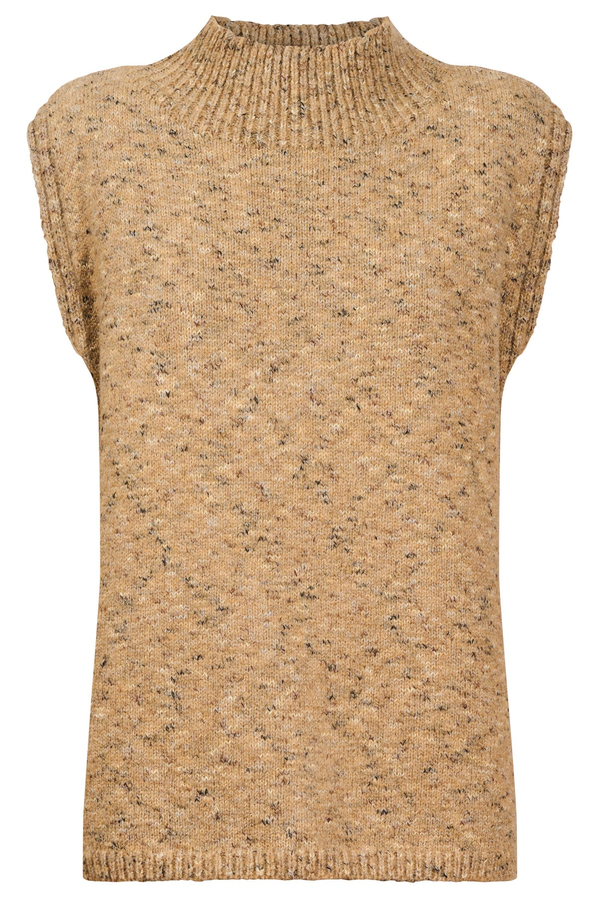 Zarda knit vest- mocha