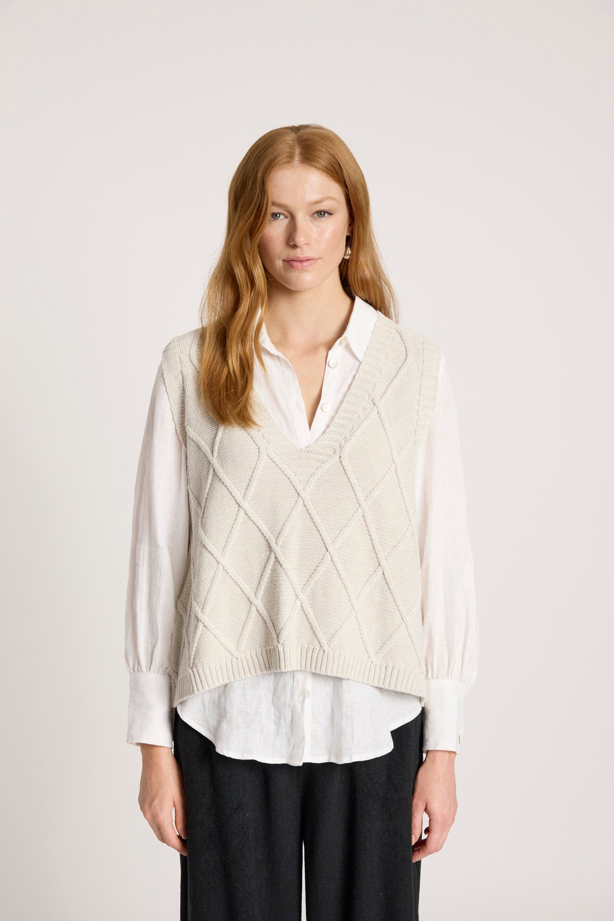 Liora knit vest