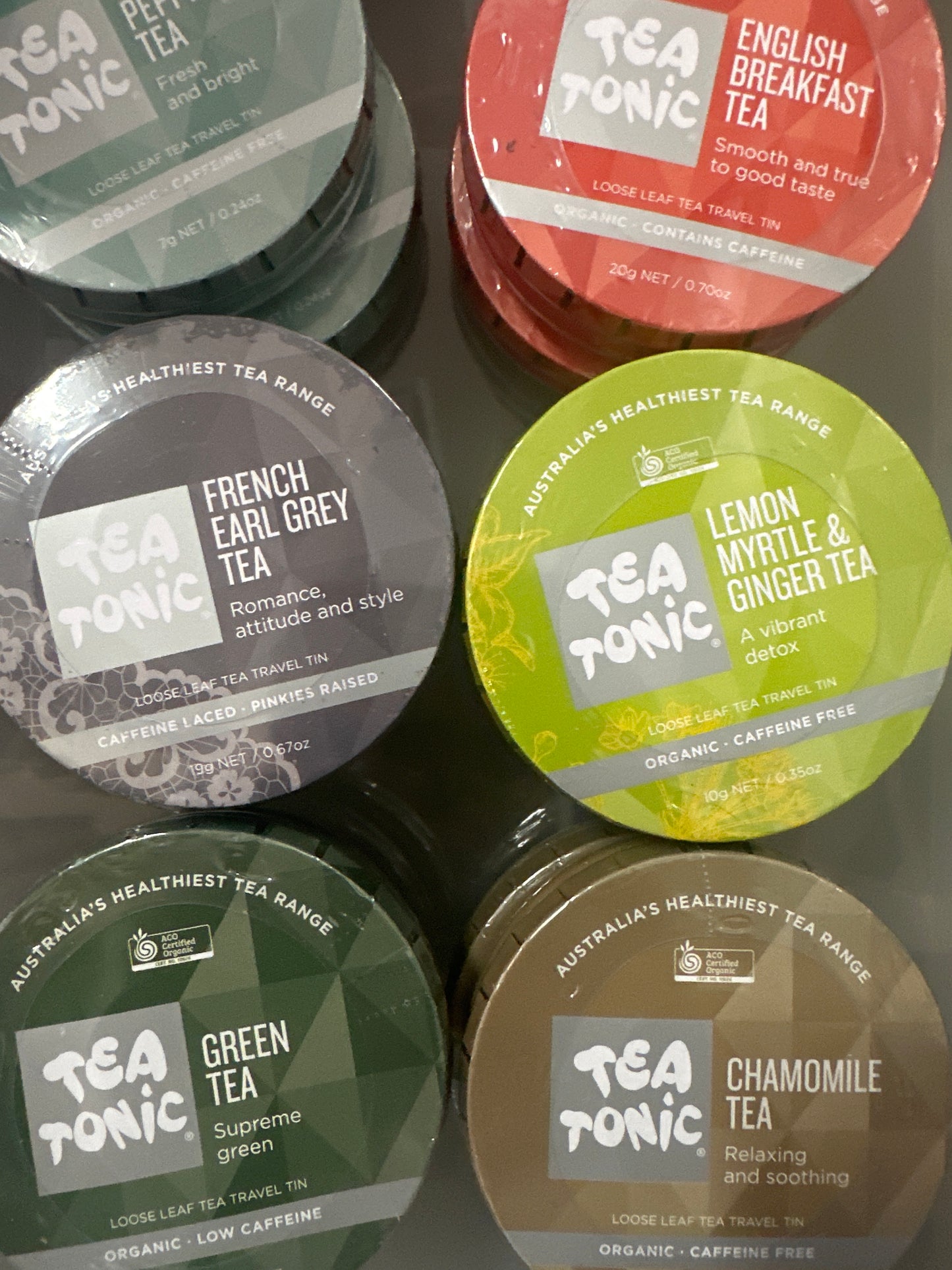 Travel tins
