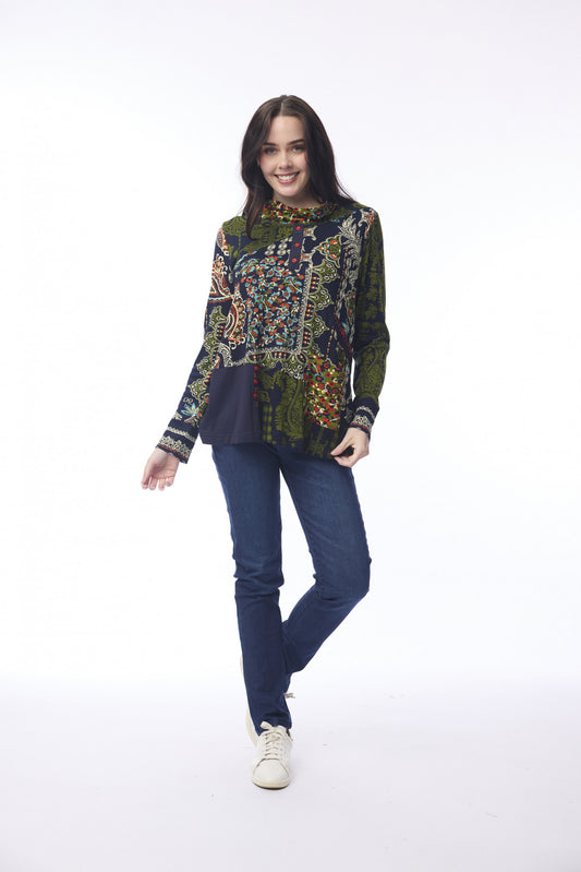 Kumbalgharh cowl neck top