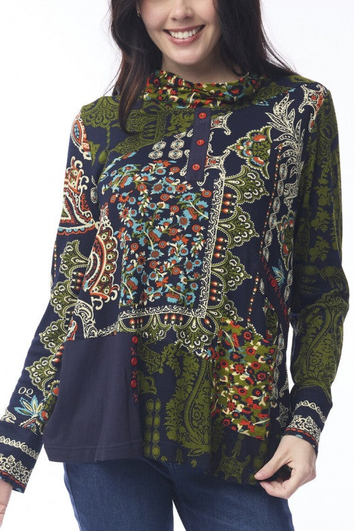 Kumbalgharh cowl neck top