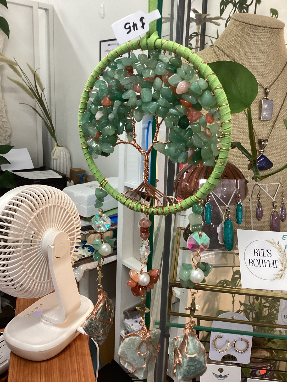 45~ Crystal hangers