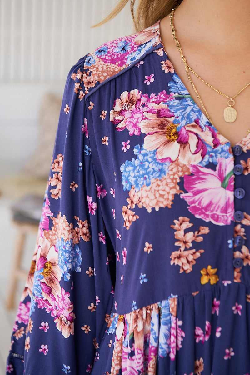 Eve Midi Jaase dress- wild whim
