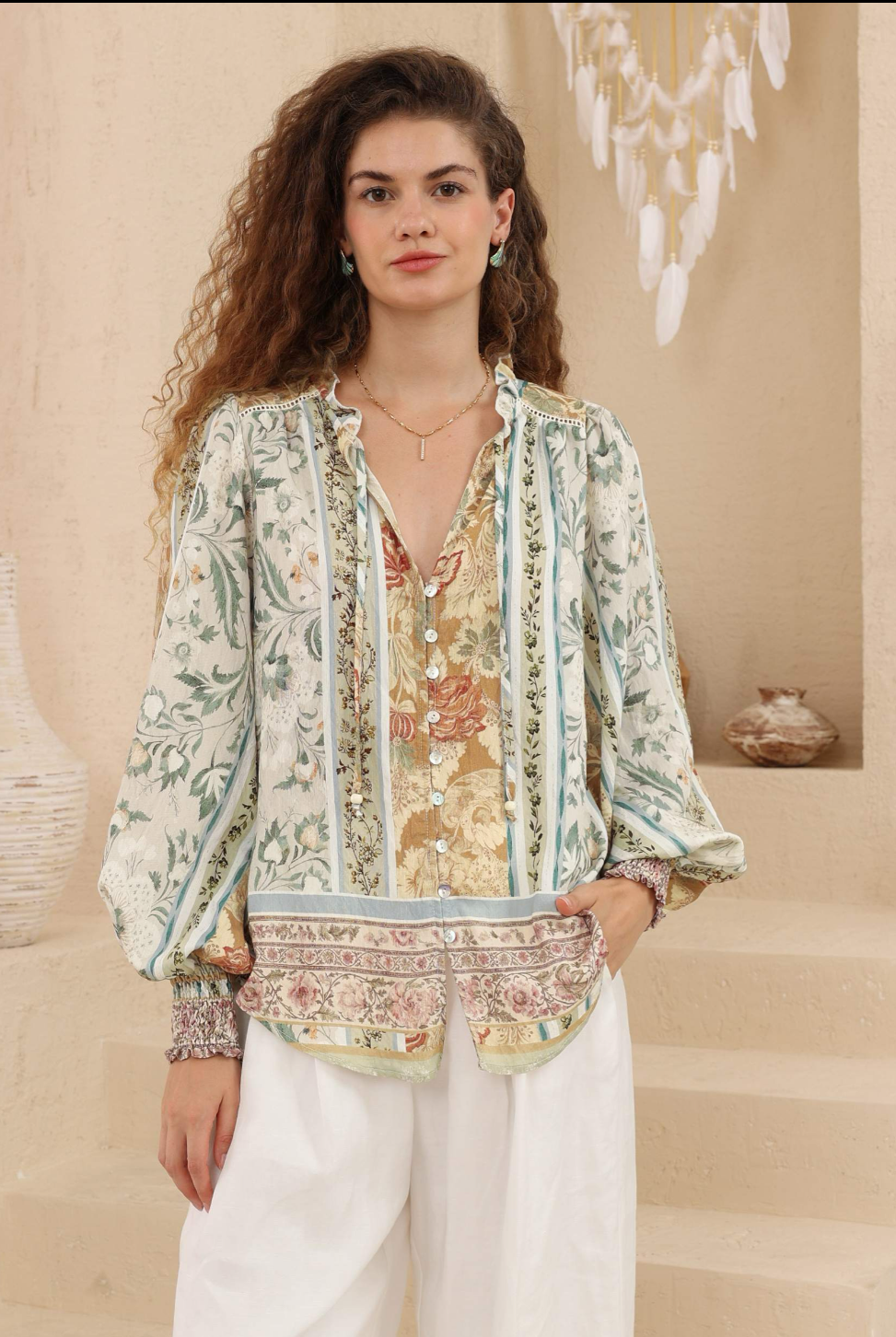Sage Garden Blouse