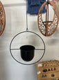 Black Metal Plant Hanger