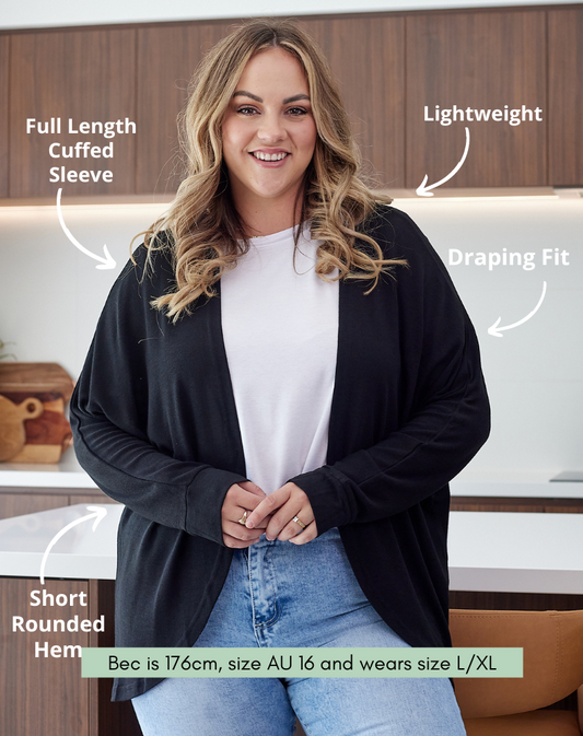 Cape shrug Black or Navy