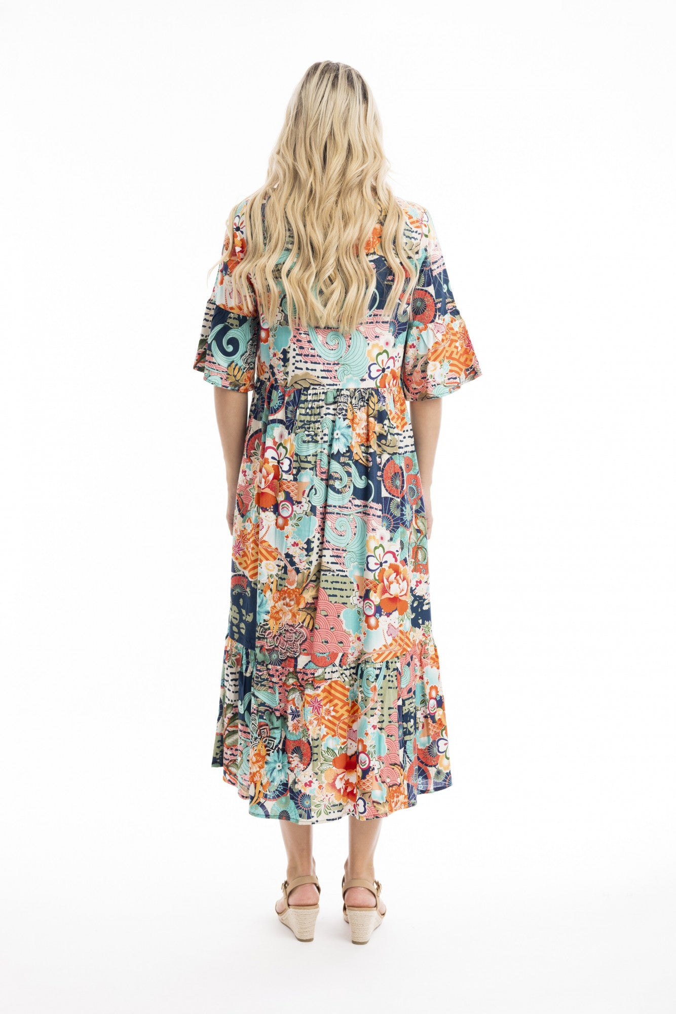 Yakushima midi dress