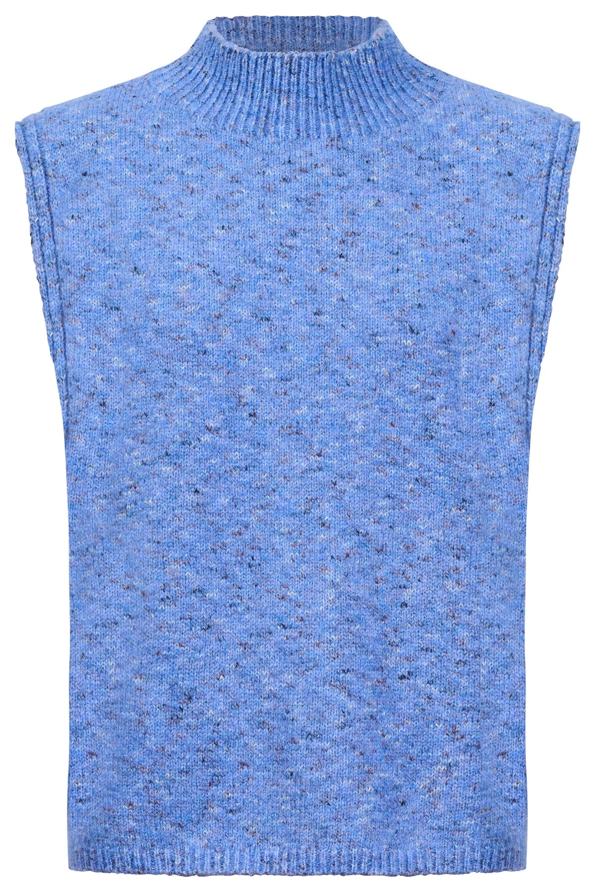 Zarda knit vest- blue