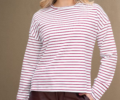 Jilly stripe tee
