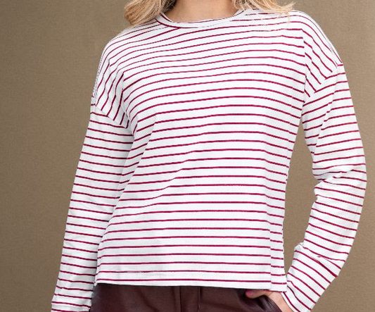 Jilly stripe tee