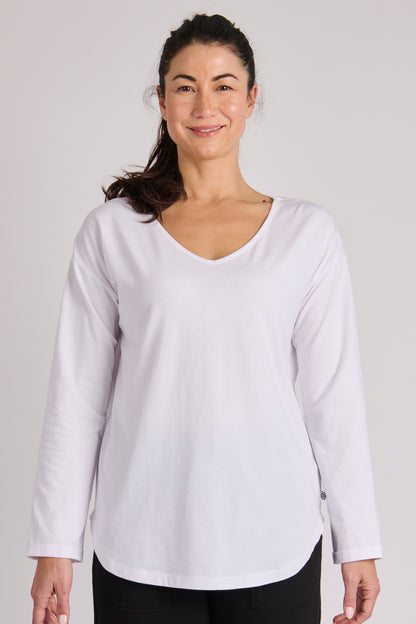 Cuff long sleeve tee
