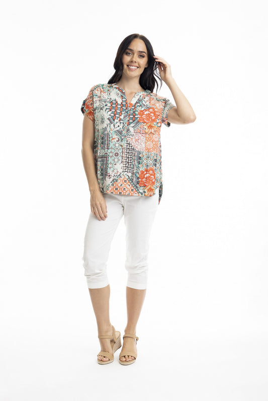 Ishi short sleeved top