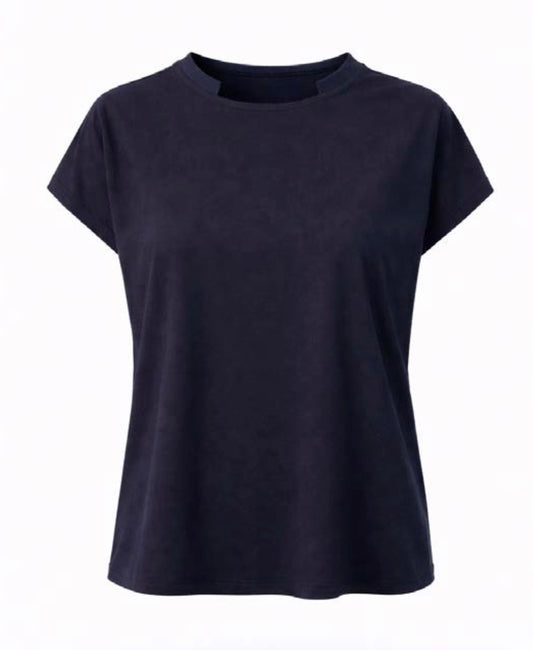 Half collar shell tee