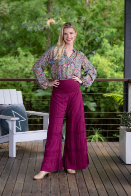 Tropez wine pants