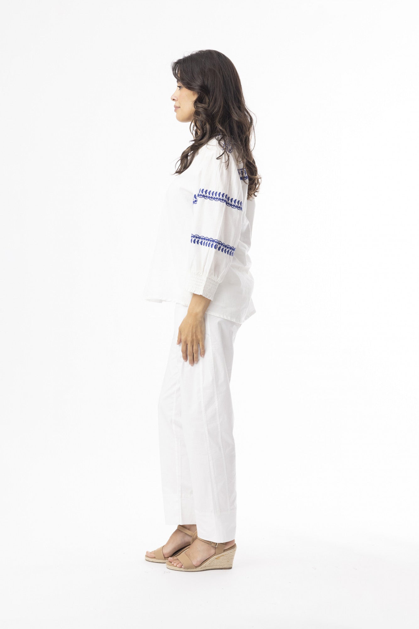 Embroidered Essentials Top