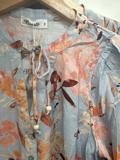 Aria floral blouse