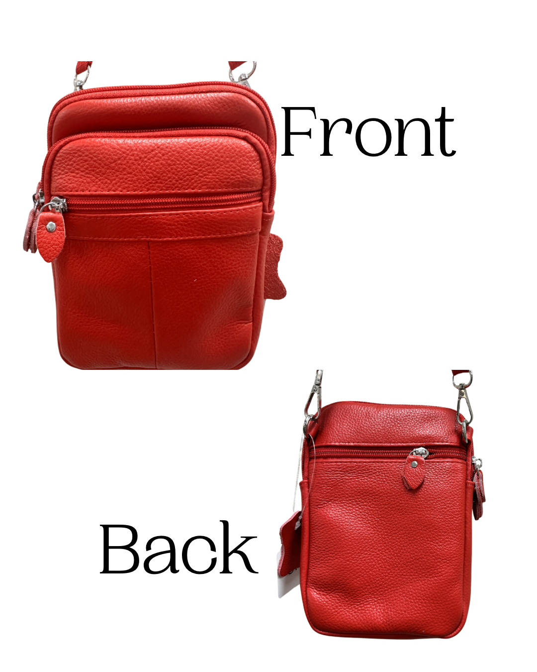 Avery cross leather bag