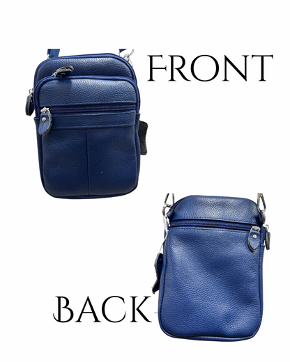 Avery cross leather bag