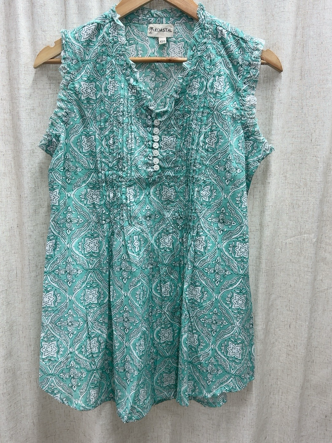 Sariah Indian Cotton Tunic Top