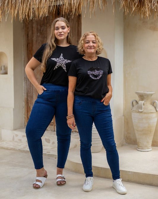 Slip on Jeans