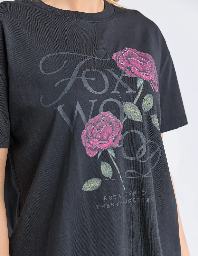 English Rose tee - Foxwood