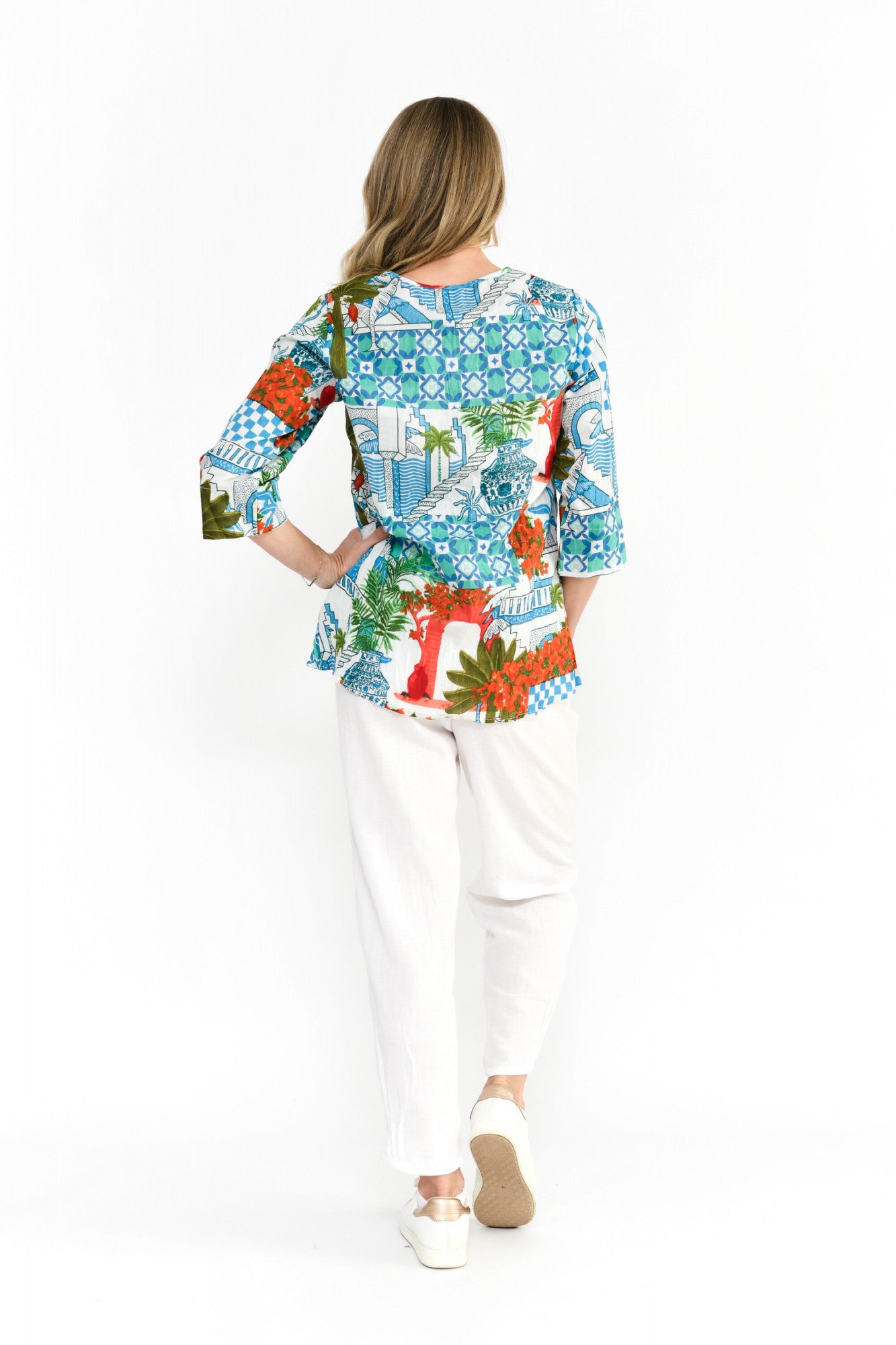 Aqua Isles cotton top