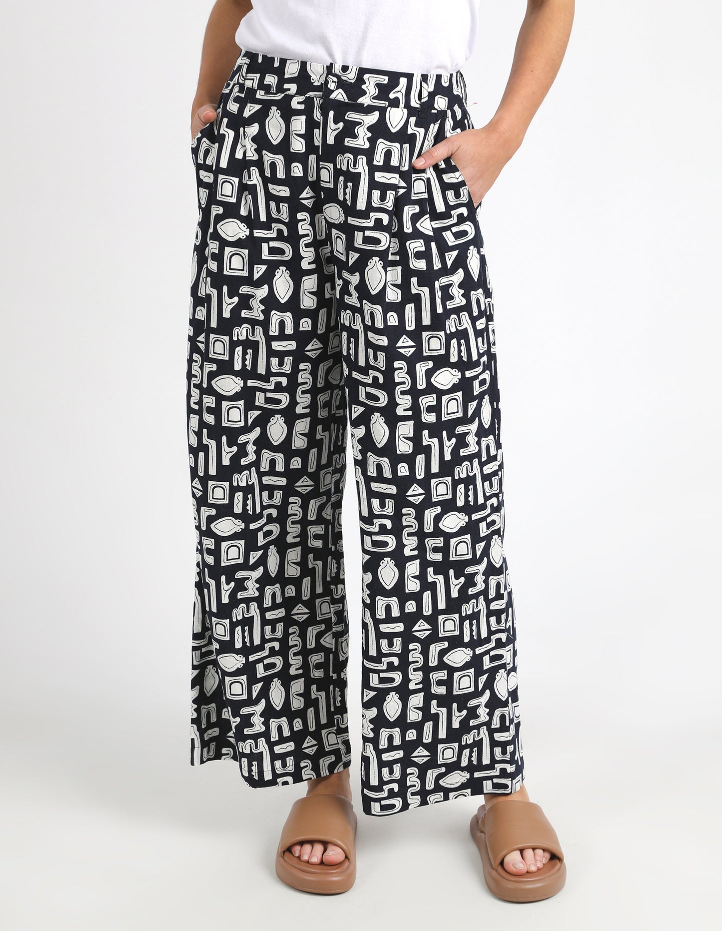 Etched Geo pant