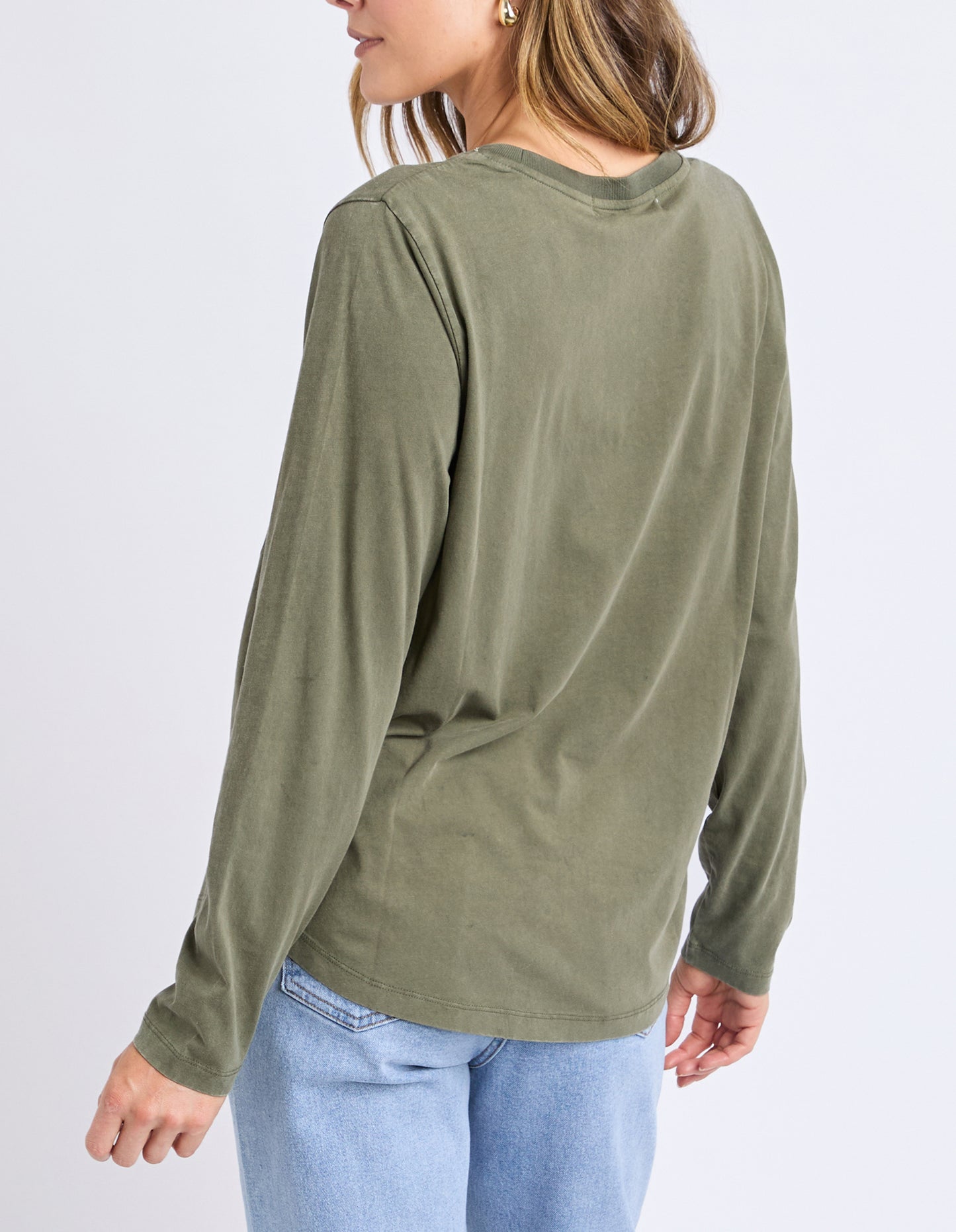 Signature L/S tee