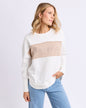Simplified Tonal Crew - Vintage White